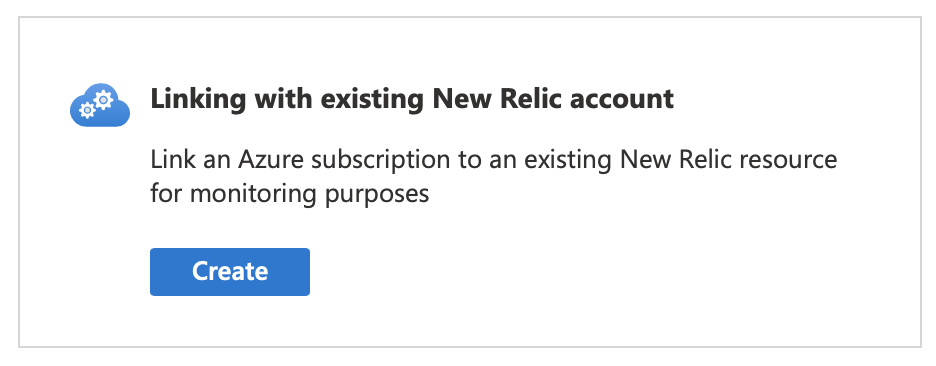 Hub Topic: Azure Native New Relic Service - Eligible accounts to link ...