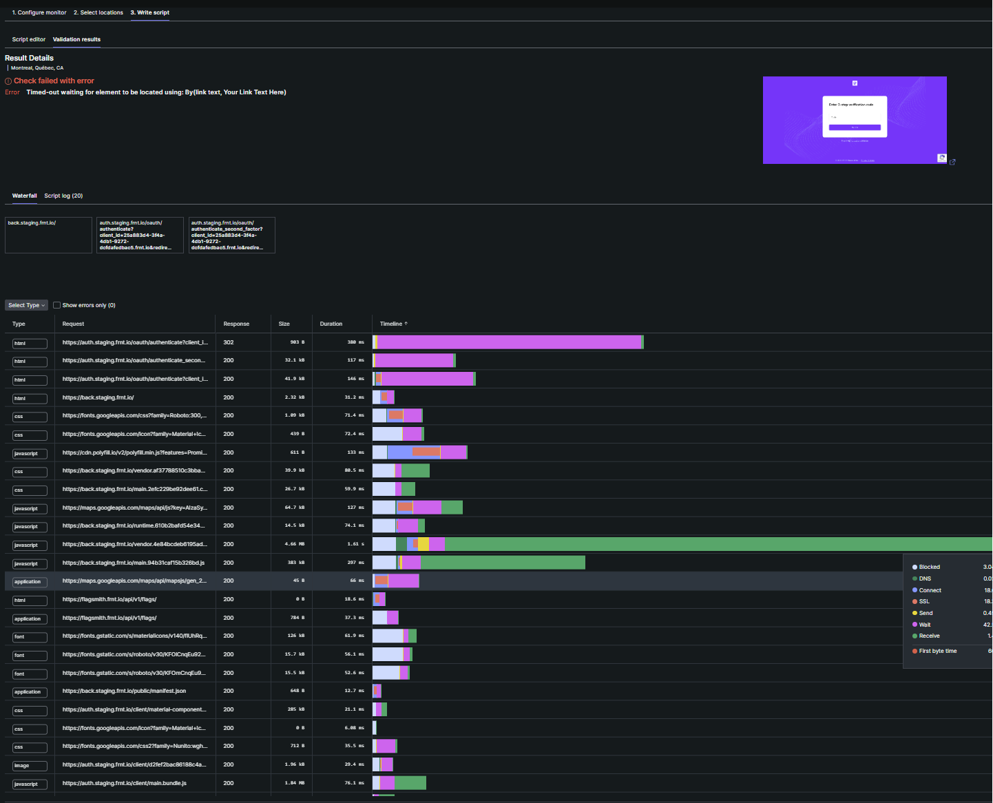 Hub Topic: Fatal difference between zero code step monitor and scripted ...