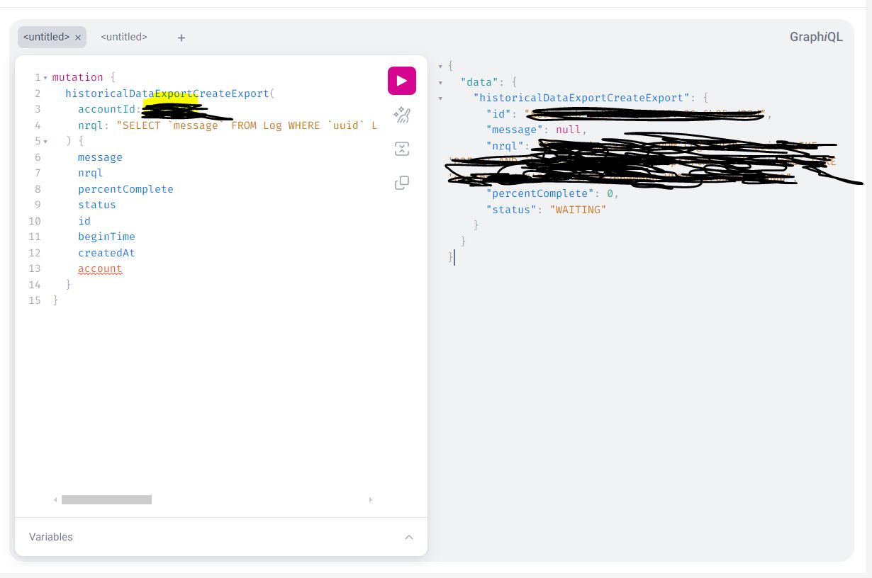 Hub Topic: Export more than 2000 Logs as CSV with NerdGraph
