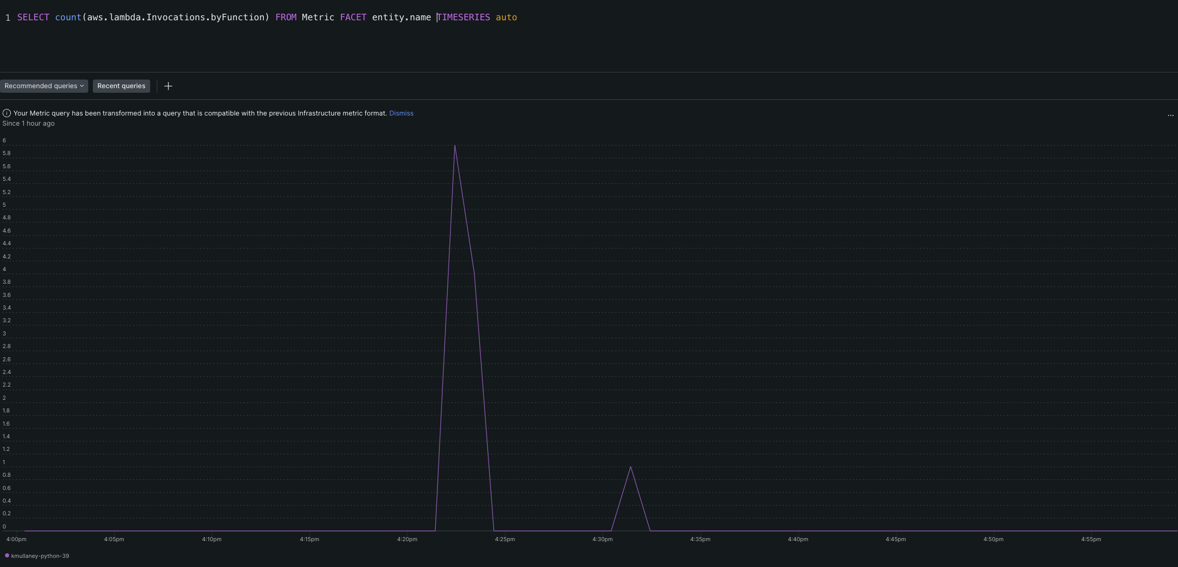Hub Topic: Deployment markers from multiple APM services on dashboards