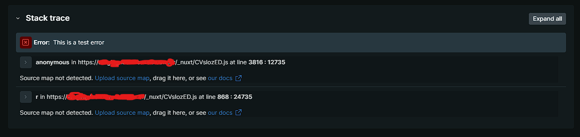 Hub Topic: Source map being uploaded but it is not being related to ...