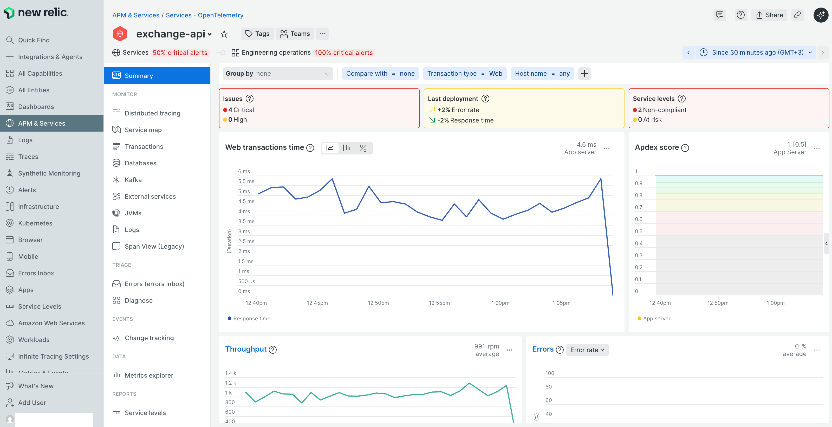 Hub Topic: New Relic UI is Super slow after enabling APM ...
