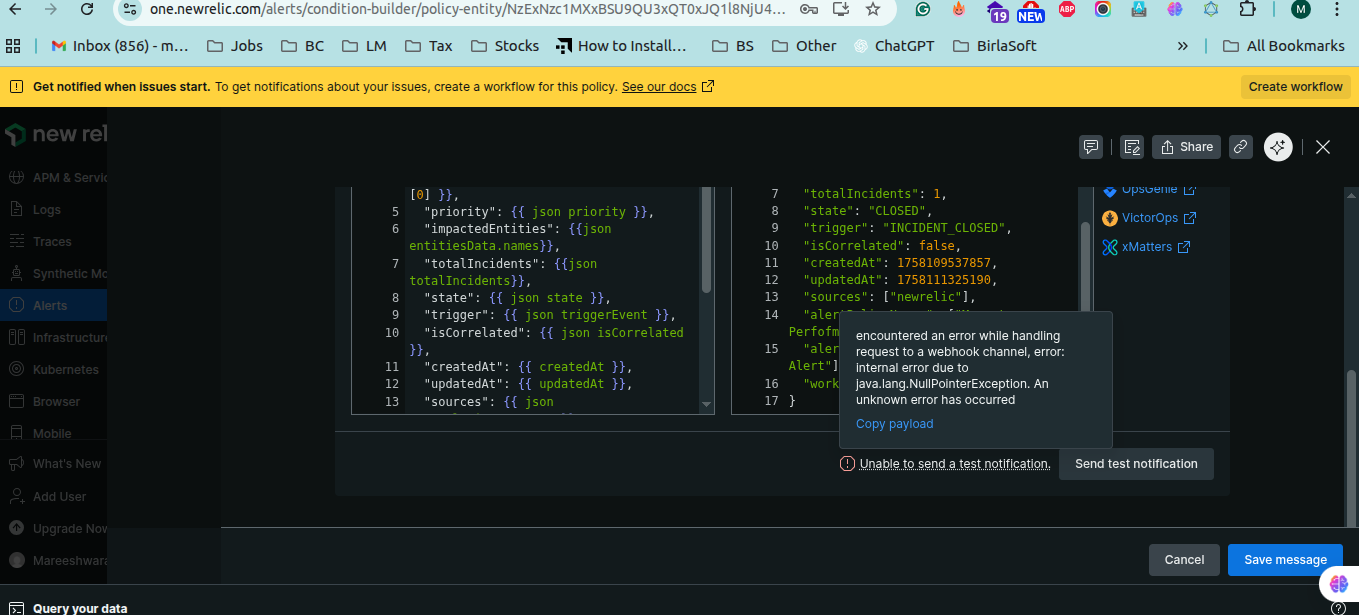 Hub Topic: WebHook Notification
